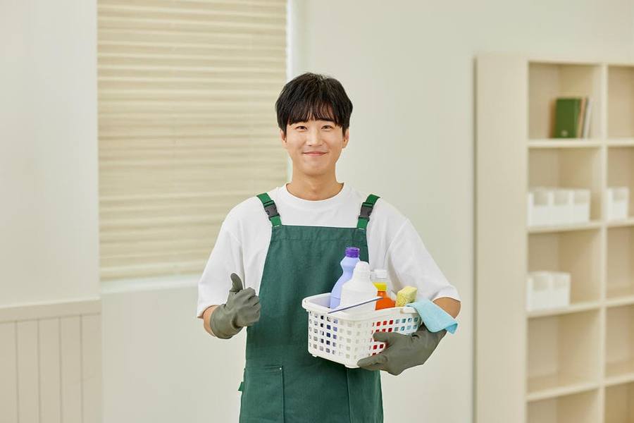 상왕십리동 입주청소 시공 현장